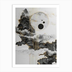 Chinese 'Clouds' Art Print