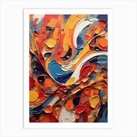 Abstract Painting 592 Art Print