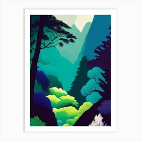 Zhangjiajie National Forest Park China Pop Matisse Art Print