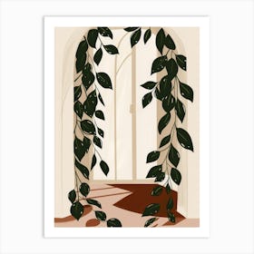 Ivy Illustration 2 Art Print