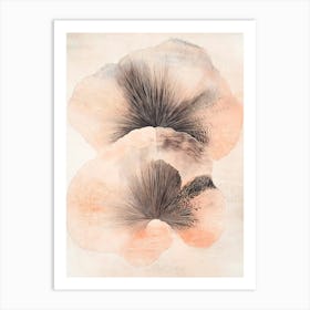 Abstract Flower Canvas Print Art Print