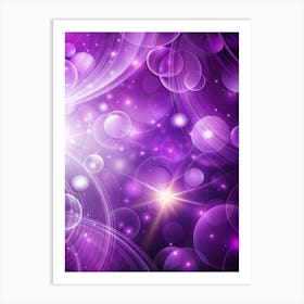 Purple Abstract Background No Text (3) 1 Art Print