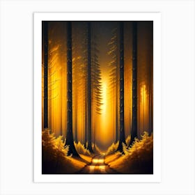 Forest 35 Art Print