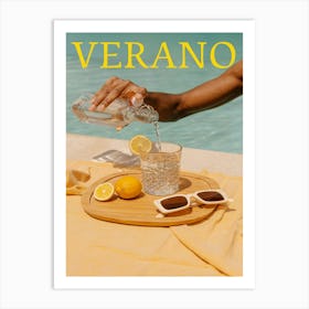 verano summer Art Print