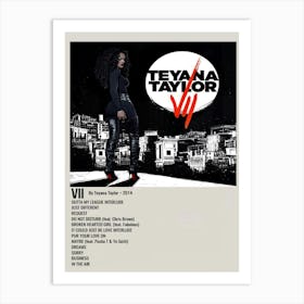 Vii By Teyana Taylor 2014 Poster Art Print