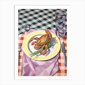 Soft Shell Crab 2 Still Life Painting Art Print