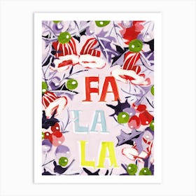 Fa La La, classic Art Print