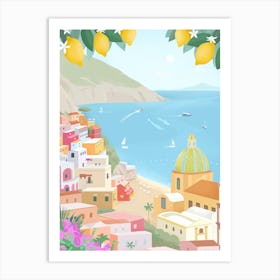 Positano, Italy Art Print