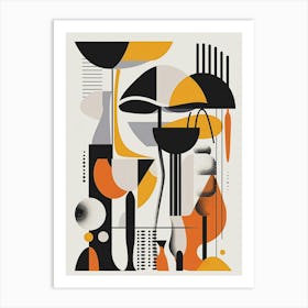 modern art Abstract Painting Art Print