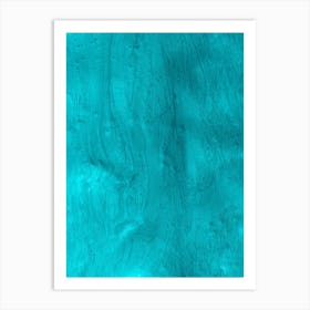 Turquoise Water 1 Art Print