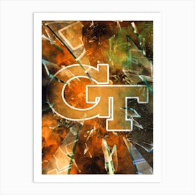 Georgia Tech Yellow Jackets 1 Art Print