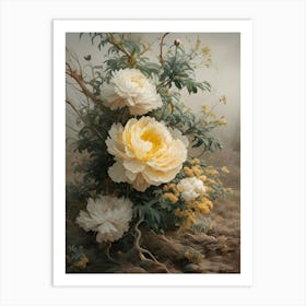 Peonies 5 Art Print