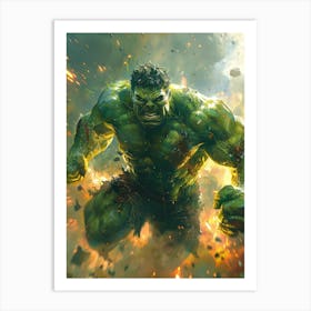 Hulk 33 Art Print