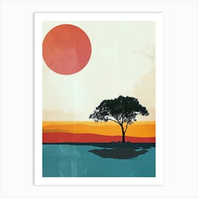 Lone Tree Art Print