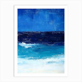 Blue Ocean 1 Art Print