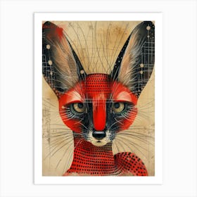 Fox Illustration 5 Art Print