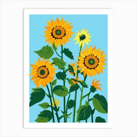 Sunflowers 18 Art Print