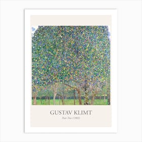 Pear Tree, Gustav Klimt Poster Art Print