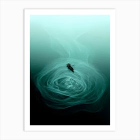 Boat In The Water Art Print