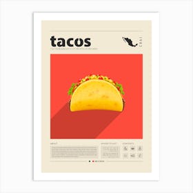 Tacos Art Print