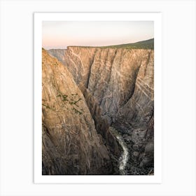 Black Canyon Colorado Art Print