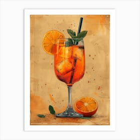 Aperol Spritz Art Print 340 Art Print