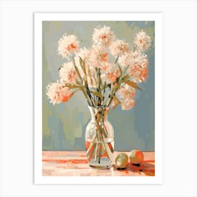 Allium Flower Still Life Painting 4 Dreamy Art Print