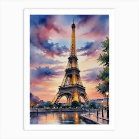 Eiffel Tower Art Print