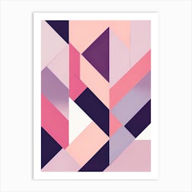 Abstract minimalistic vector art 2 Art Print