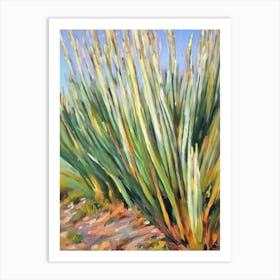 Yucca 3 Impressionist Painting Art Print