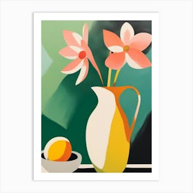 Flowers In A Vase 2 Art Print