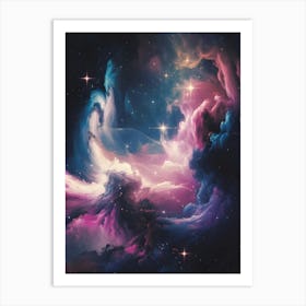 Space Nebula Art Print