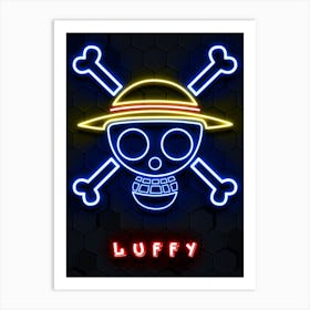 One Piece Luffy Art Print