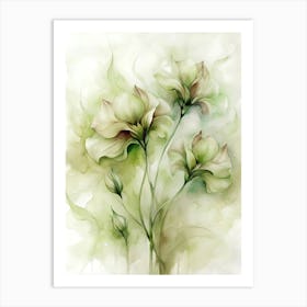 Flowing Petals Art Print