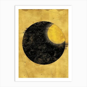 Moon Painting 1 Art Print