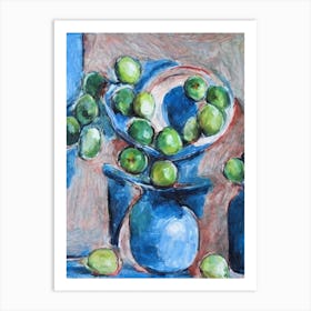 Feijoa Classic Fruit Art Print