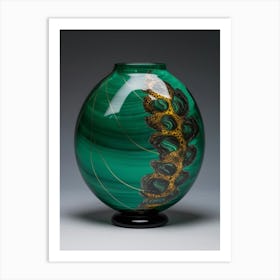 Emerald Vase Art Print