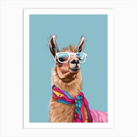 Llama 5 Art Print