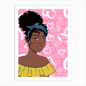 Curly, Coily And Kinky Art Print