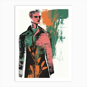 Man In The Coat Art Print