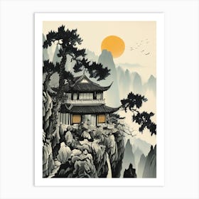 Chinese House 2 Art Print