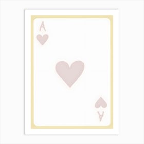 Ace of Spades 1 Art Print