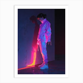 Glow In The Dark 1 Art Print