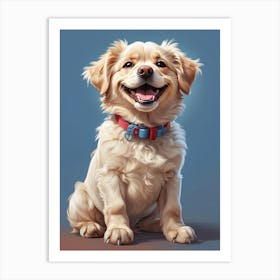 Golden Retriever Art Print