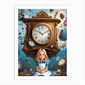 When Time Makes You Crazy Art Print