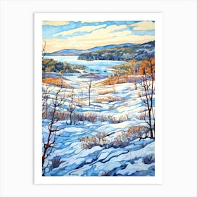 Acadia National Park United States Of America 3 Art Print