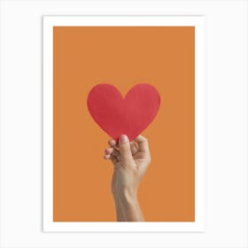 Heart Stock Videos & Royalty-Free Footage 2 Art Print