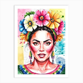 Frida Kahlo 8 Art Print