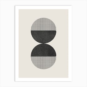 Abstract Circles 17 Art Print