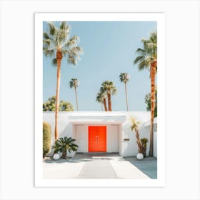 Palm Springs Home 1 Art Print